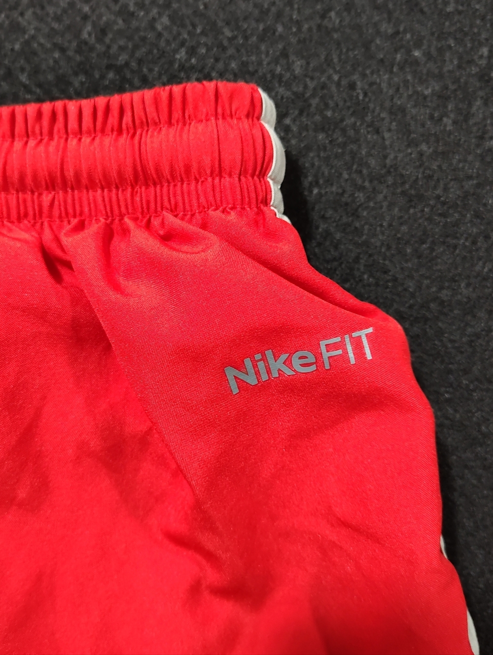 The Ohio State Buckeyes Red Nike Dri-Fit Team Women's Small (4-6) Running Shorts - Picture 8 of 14